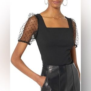 BCBGeneration Women's Puff Sleeve Top size XS